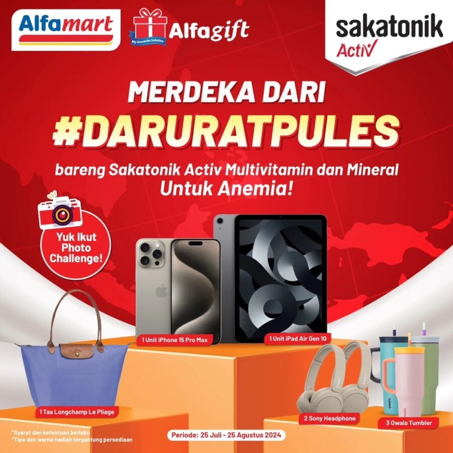 Event Lomba Foto Merdeka Darurat Pules Alfamart Sakatonik Activ