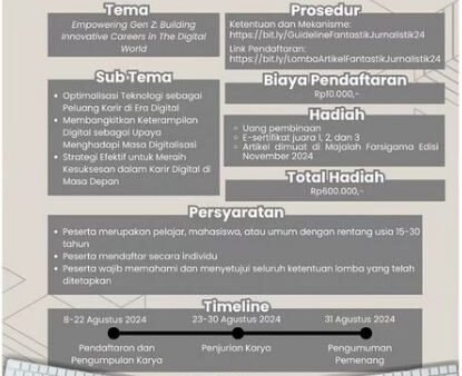 fantastik jurnalistik 2024 event terkini